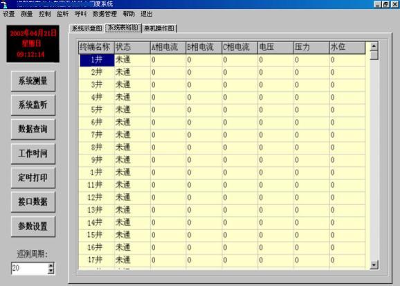 信息表格处理窗口